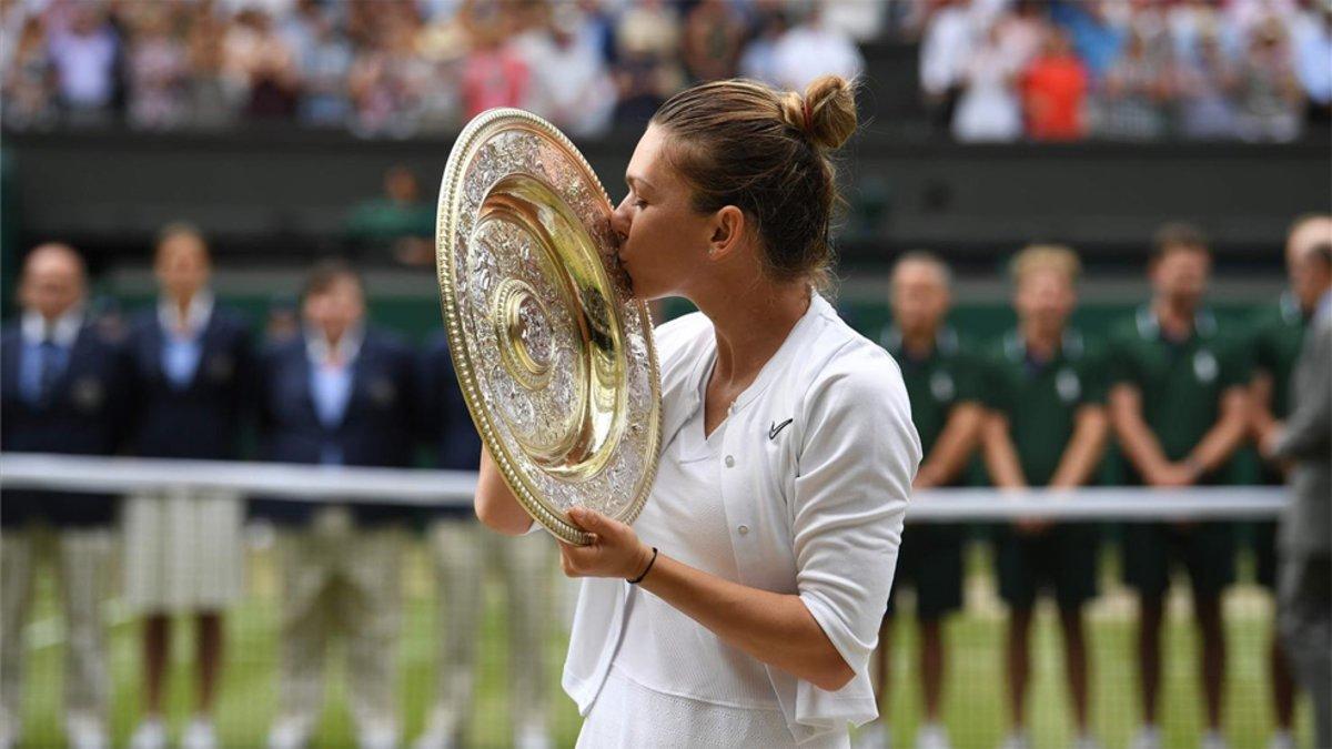 Halep ya tiene su nombre en el All England Club