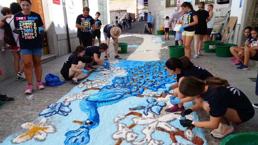 Alfombras de sal en Dos Torres