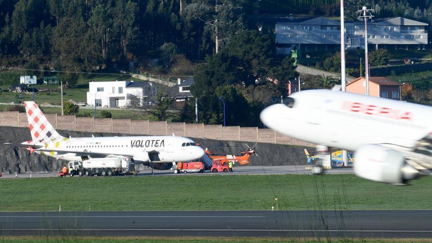 Aterrizaje de emergencia en A Coruña por un aviso de bomba