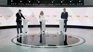 Sánchez y Díaz se coordinan para atar en el debate al ausente Feijóo con Abascal
