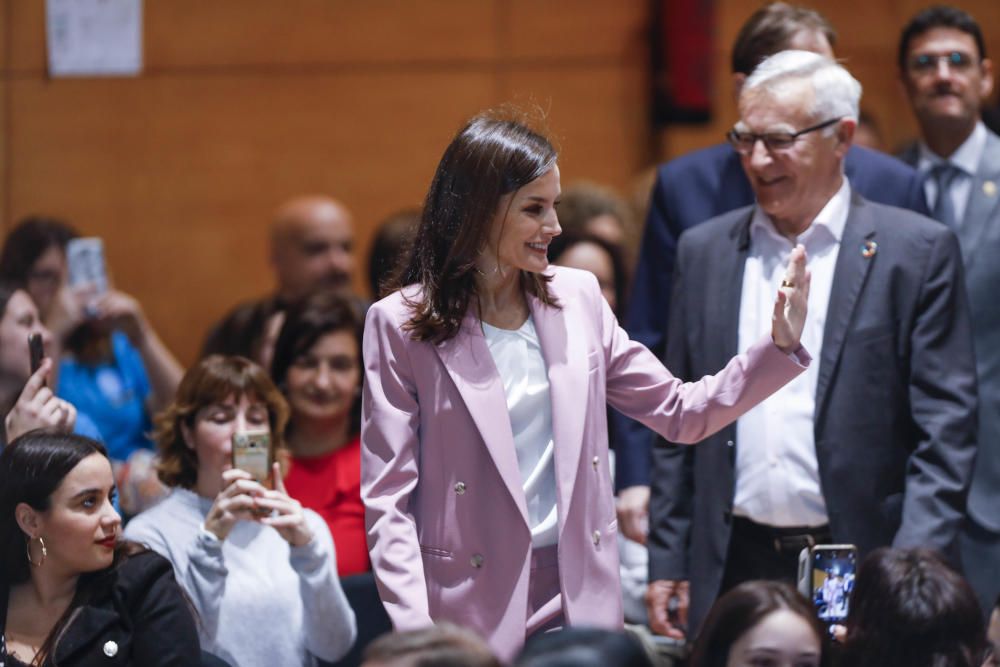 La reina Letizia asiste a los Premios de la Fundación Princesa de Girona de Investigación Científica en la UPV