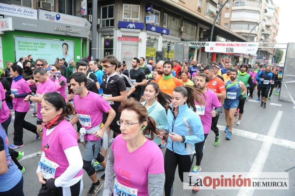 Murcia Maratón. Salida 10K