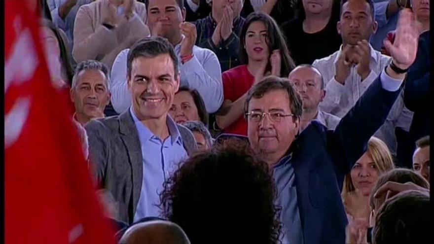 Mitin de Pedro Sánchez en Badajoz