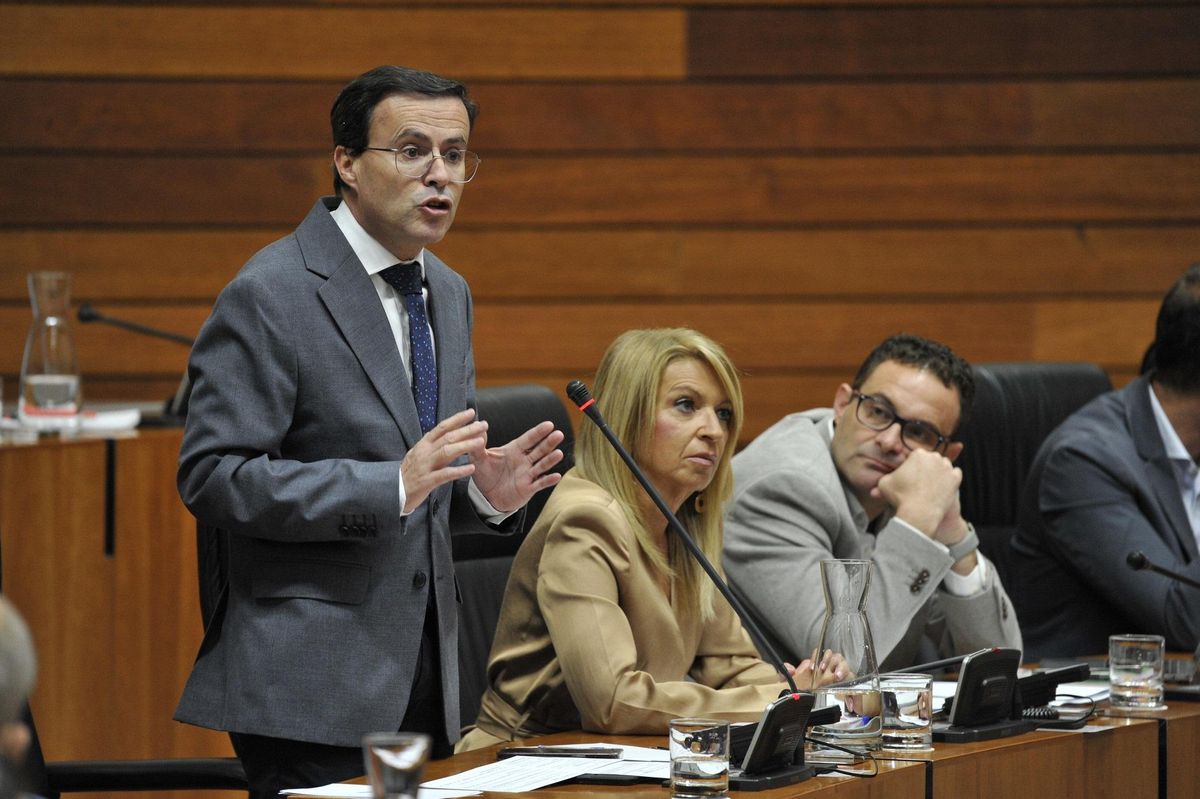 El líder del PSOE de Extremadura, Miguel Ángel Gallardo.