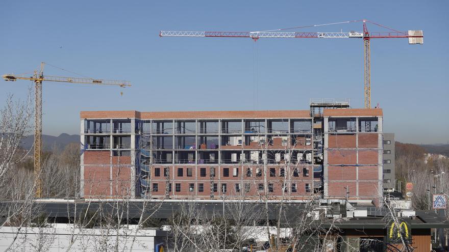 Els visats d’edificació a Girona augmenten un 48% el 2023