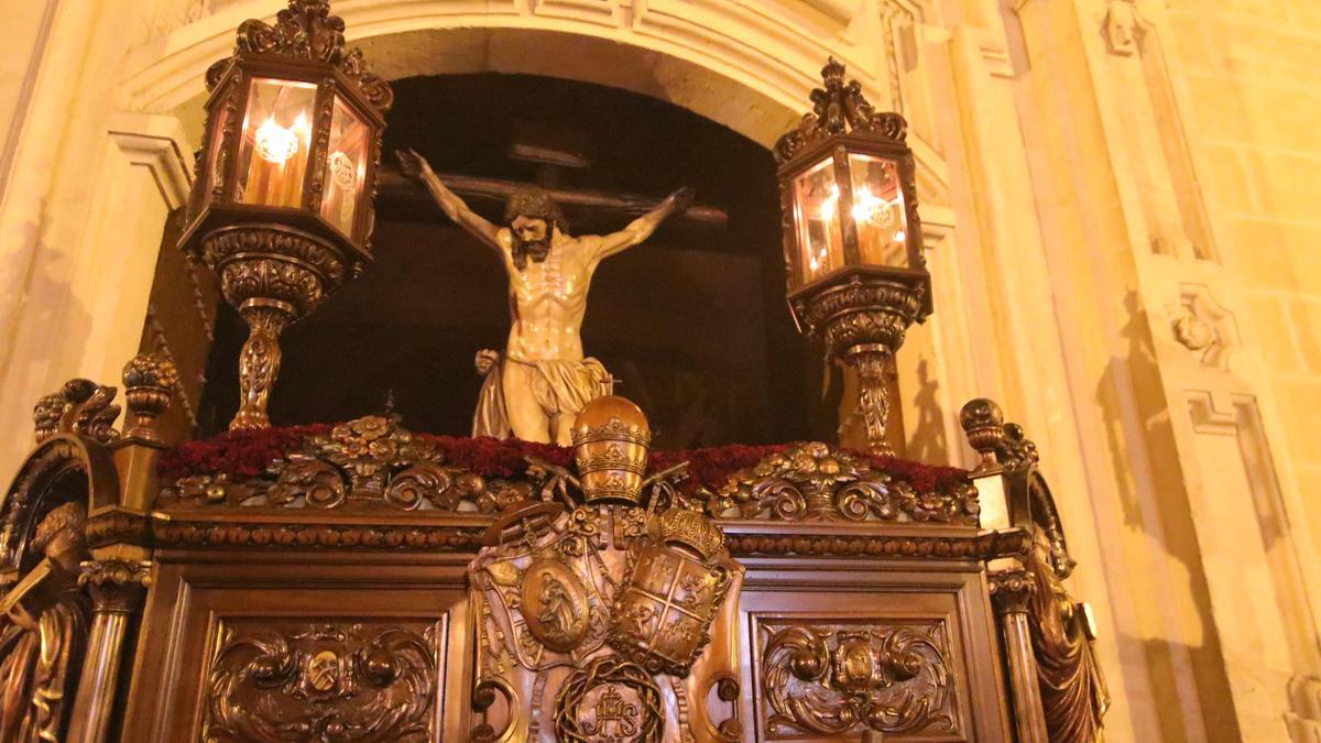 El Cristo de la Buena Muerte, en una imagen de archivo.