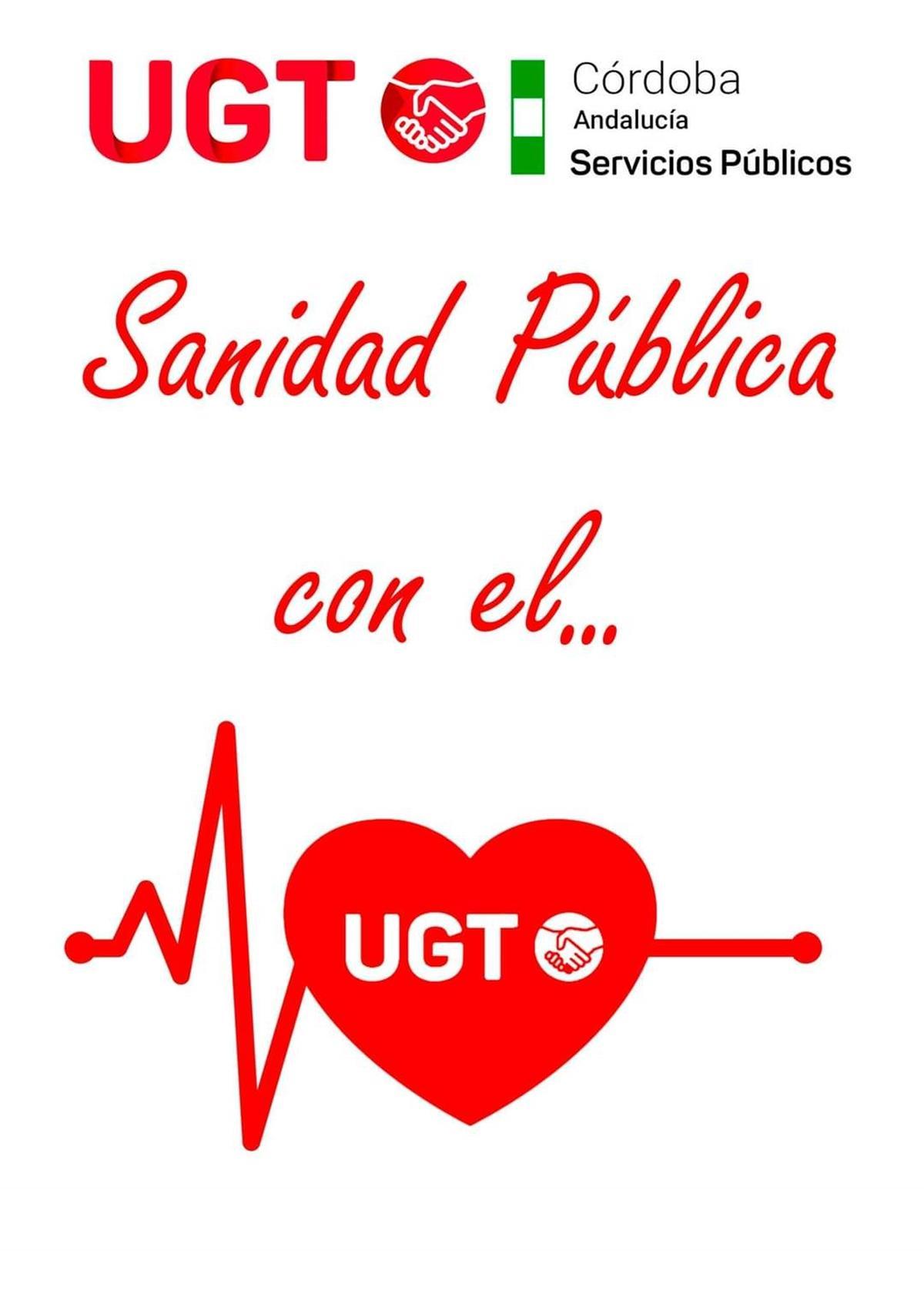 UGT SP en defensa de los profesionales sanitarios.