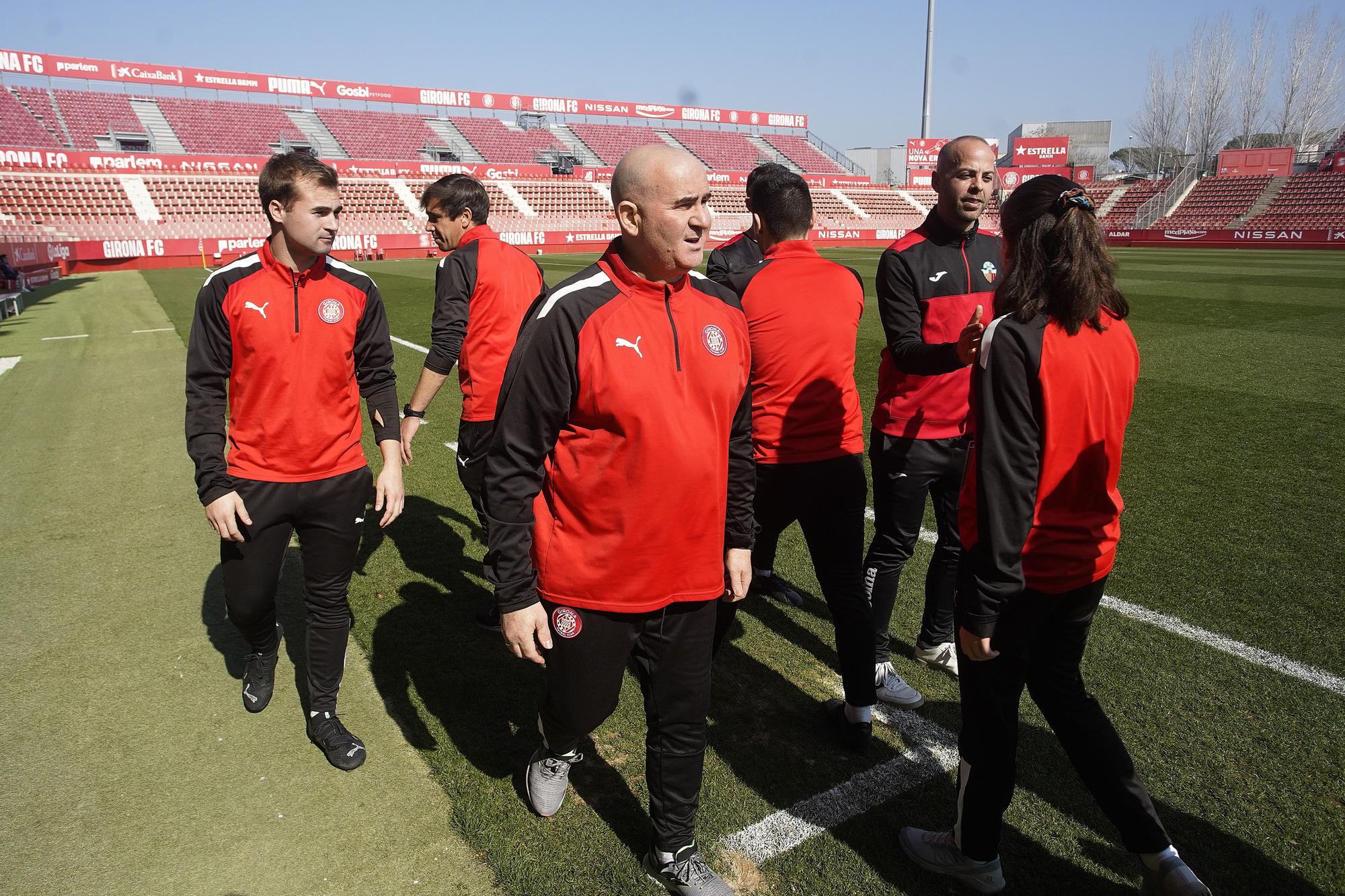 Totes les imatges del partit del Girona sènior femení a Montilivi contra el Sant Cugat (2-2)