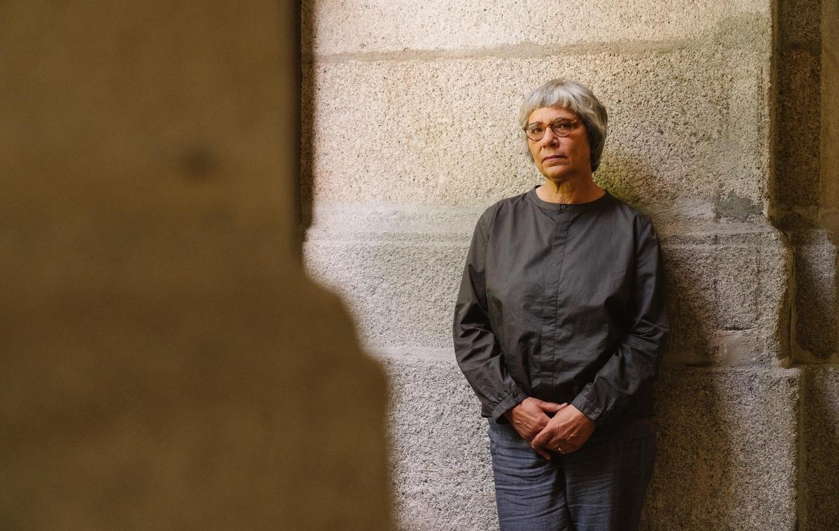 La directora de cine Ute Aurand, este miércoles en Madrid.