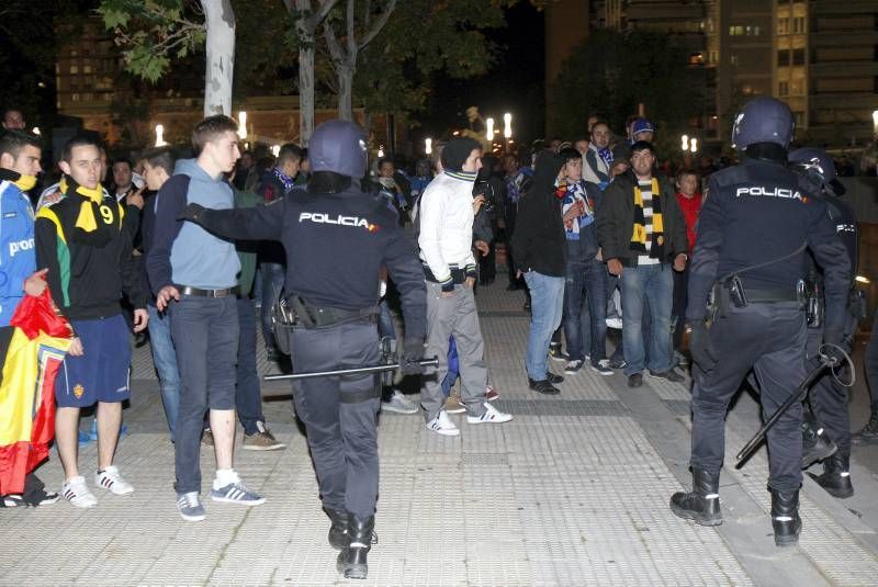 Fotogalería: El descenso a Segunda del Real Zaragoza