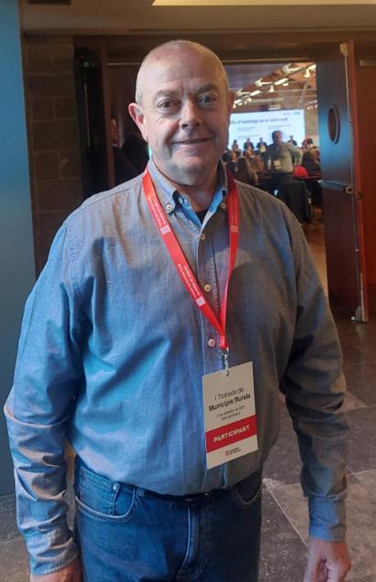 L'alcalde de Pinell de Solsonès, Benjamí Puig