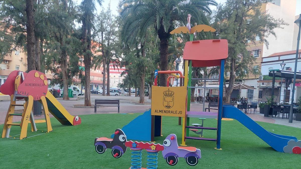 Parque de la Libertad donde se ha realizado una de las inversiones de este 2026.