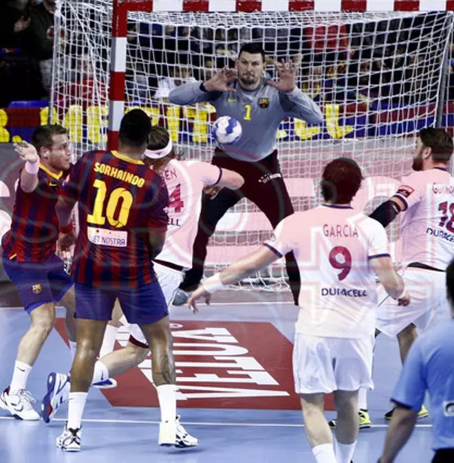 Balonmano: Barça, 38 - PSG, 28