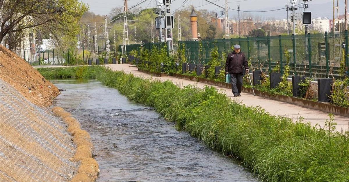 El cabal del rec Comtal es redueix de forma preocupant