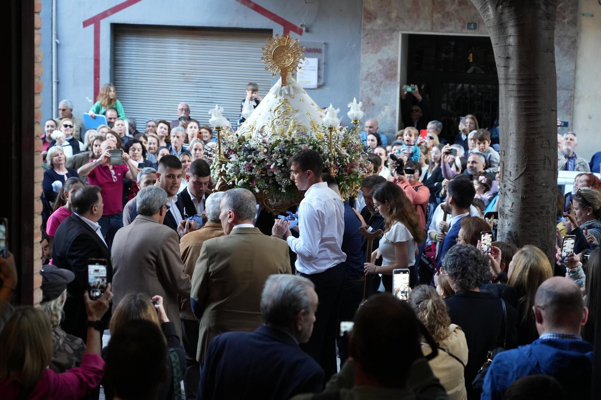 Traslado de la Virgen del Lledo a la parroquia Santa Joaquina de Vedruna de Castelló