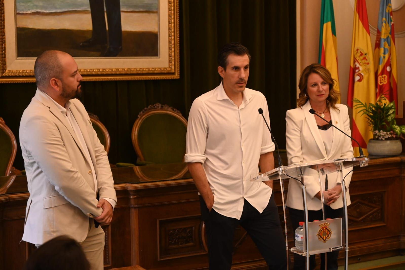 Las imágenes de la firma de convenio entre Ayuntamiento y CD Castellón