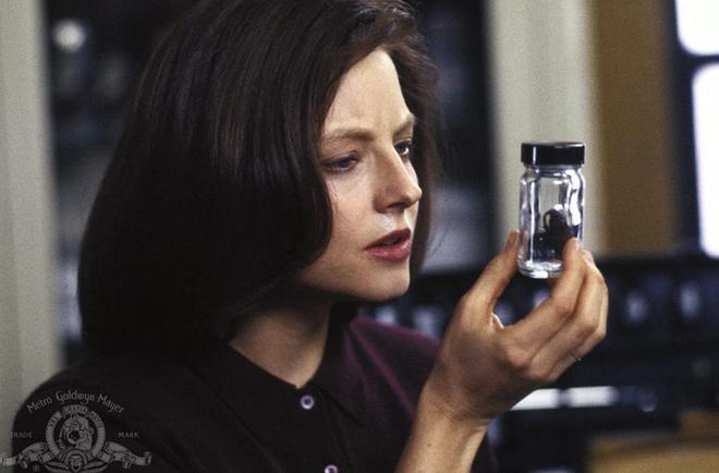 La agente Clarice Starling, interpretada por Jodie Foster