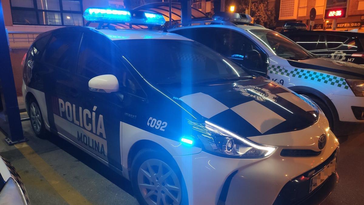 Vehículo de la Policía Local de Molina de Segura.
