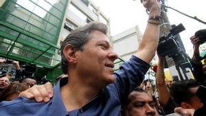 Fernando Haddad, candidato presidencial del Partido dos Trabalhadores (PT) en 2018 y ministro de Economía del nuevo gobierno de Brasil