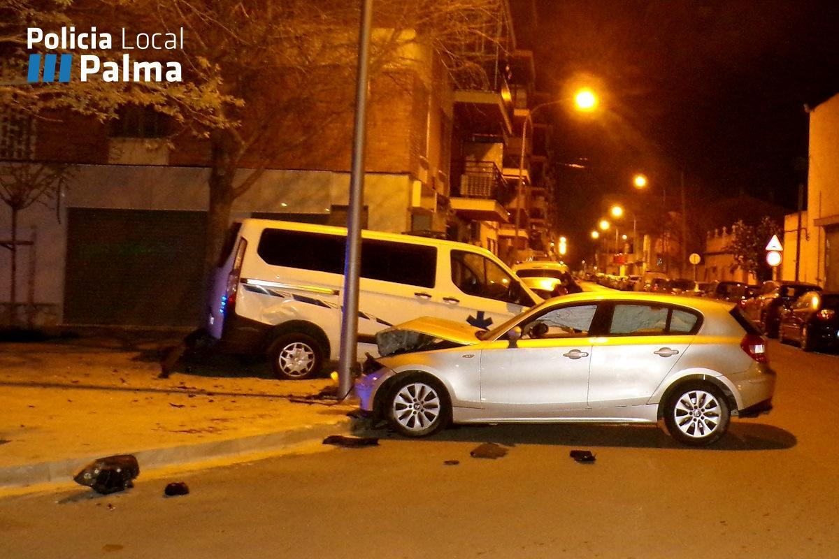 El coche que provocó el accidente.