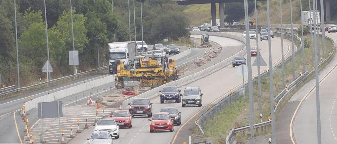 Obras de construcción del tercer carril en la «Y». | Miki López