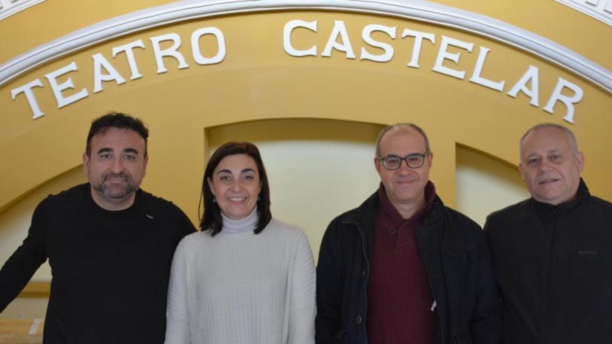 Peidró, López, Rico y Vera en la presentación