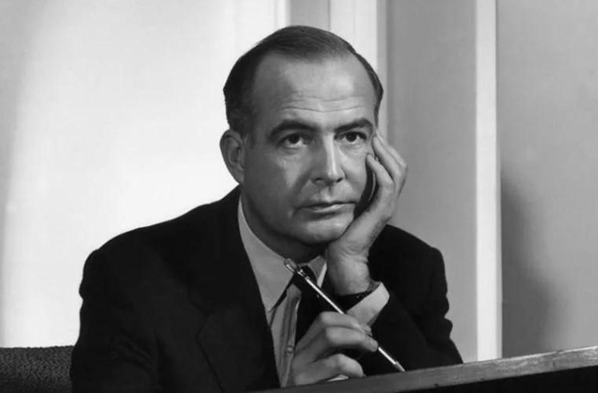 Retrato de Samuel Barber.