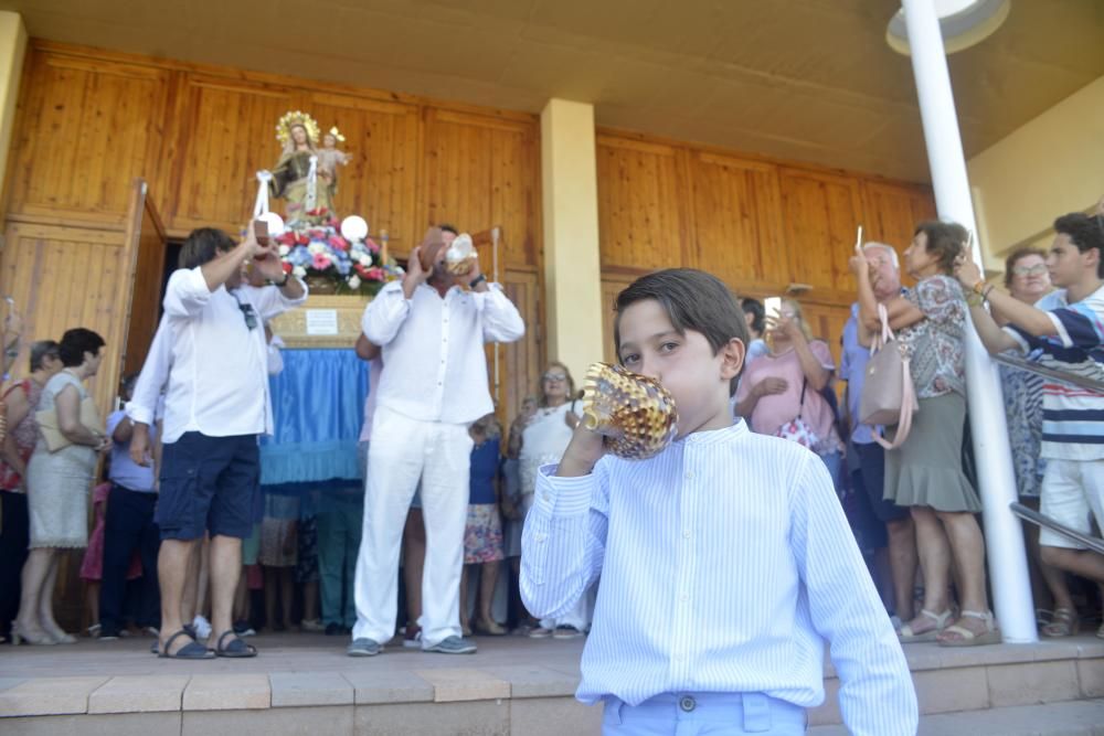 La Virgen del Mar recorre Cabo de Palos