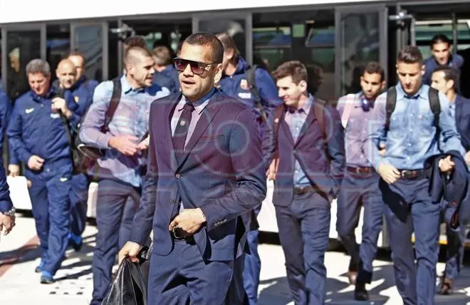 El viaje del Barça a Madrid