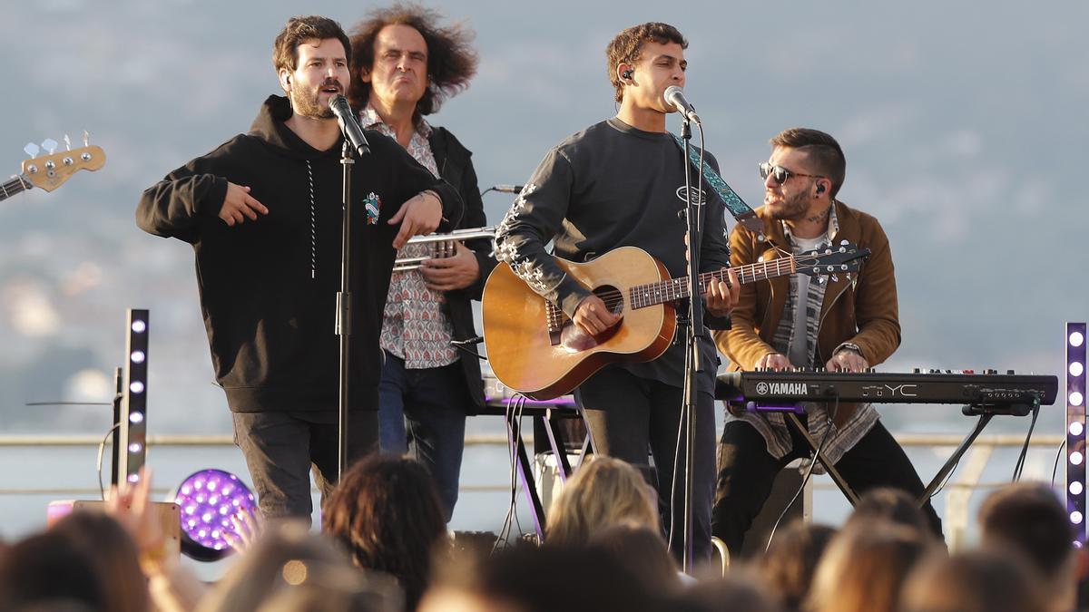 Concierto del grupo Taburete este verano en Vigo