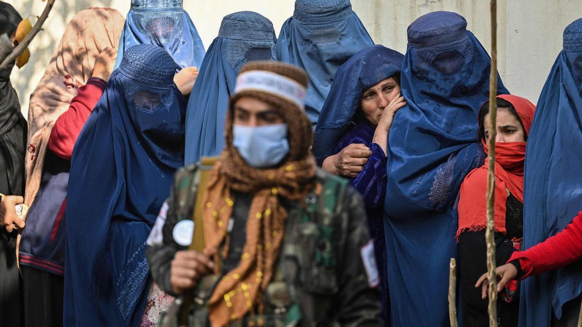 Mujeres afganas en Kabul