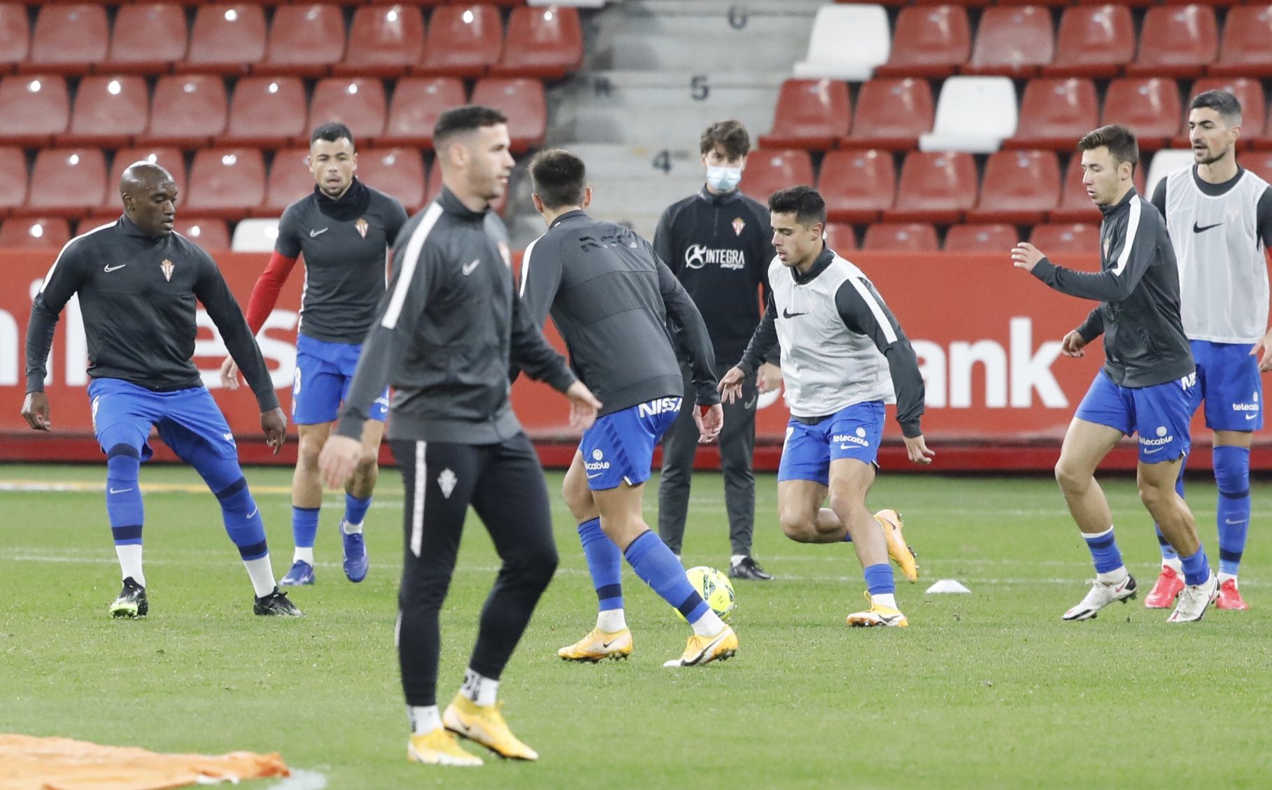 El partido entre el Sporting y el Leganés, en imágenes