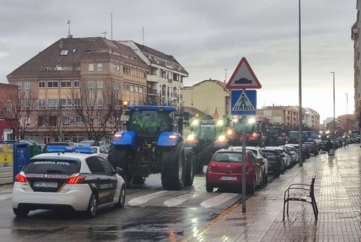 La movilización independiente por la tarde. | J. A. G.