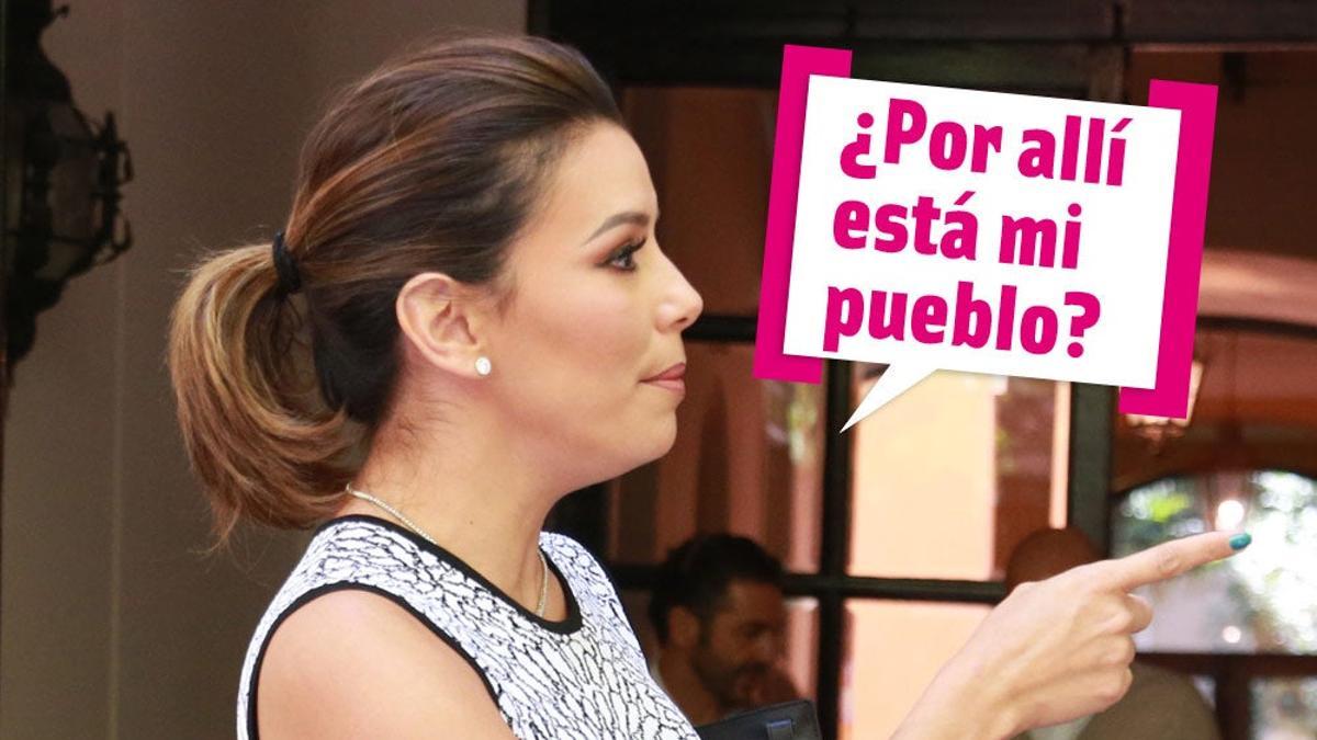 Eva Longoria de visita por España