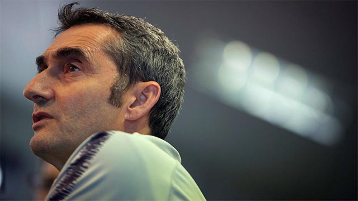 Valverde valoró positivamente la evolución del Barça femenino