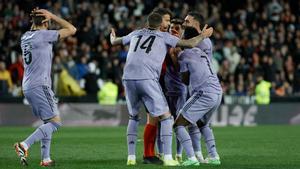 Valencia - Real Madrid: Gil Manzano anula la jugada del gol de Bellingham, y lo termina expulsando