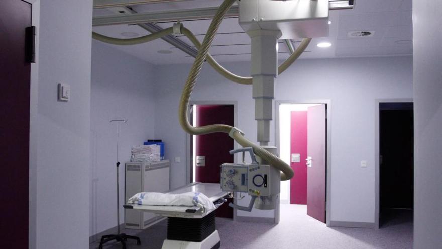 Sala de radiología.