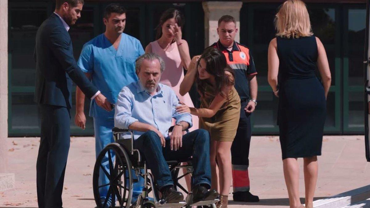 Escena del nuevo capítulo de 'Vivir sin permiso'