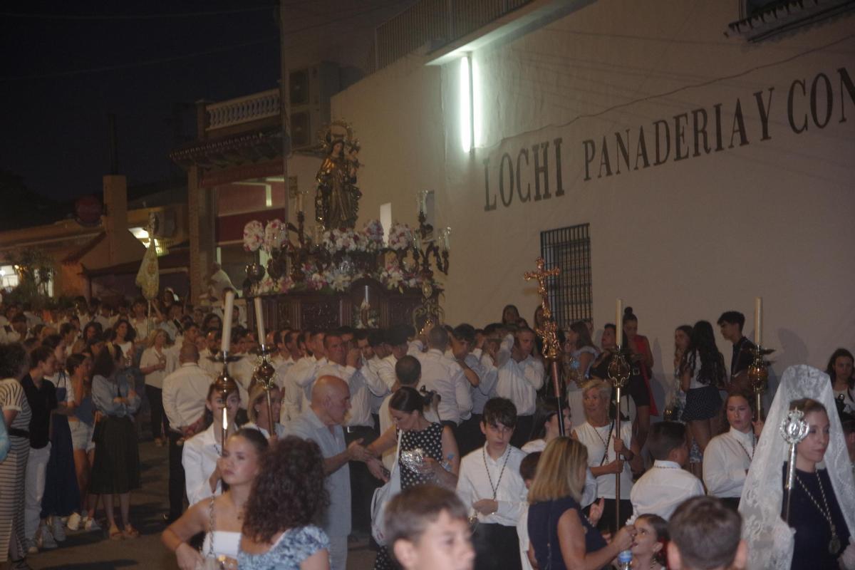 Procesión de la Virgen del Carmen en Junta de los Caminos