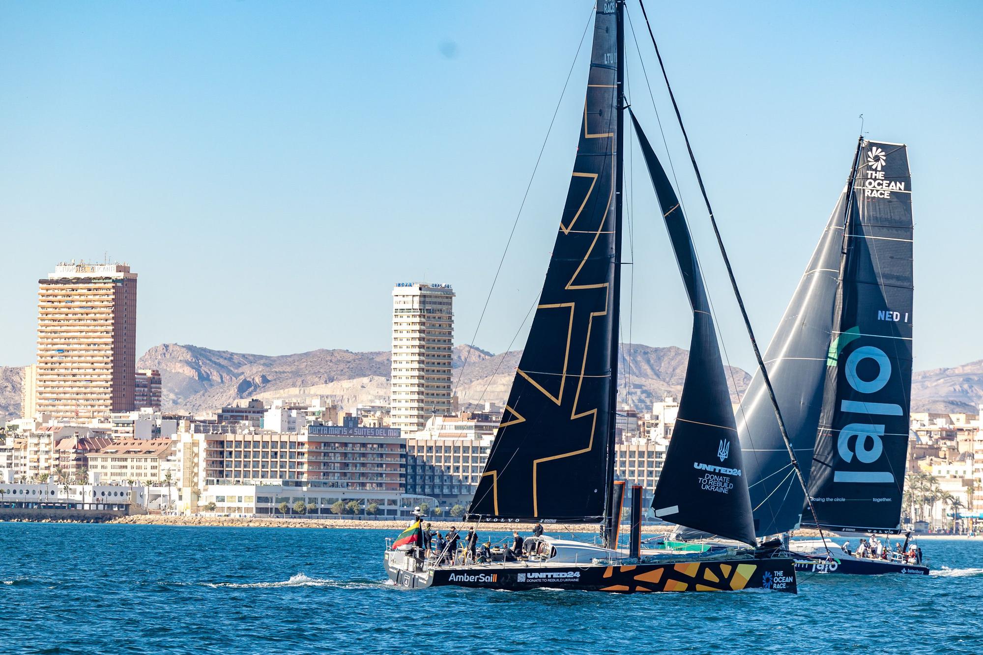 La Volvo Ocean Race se prepara para partir hacia Ciudad del Cabo.