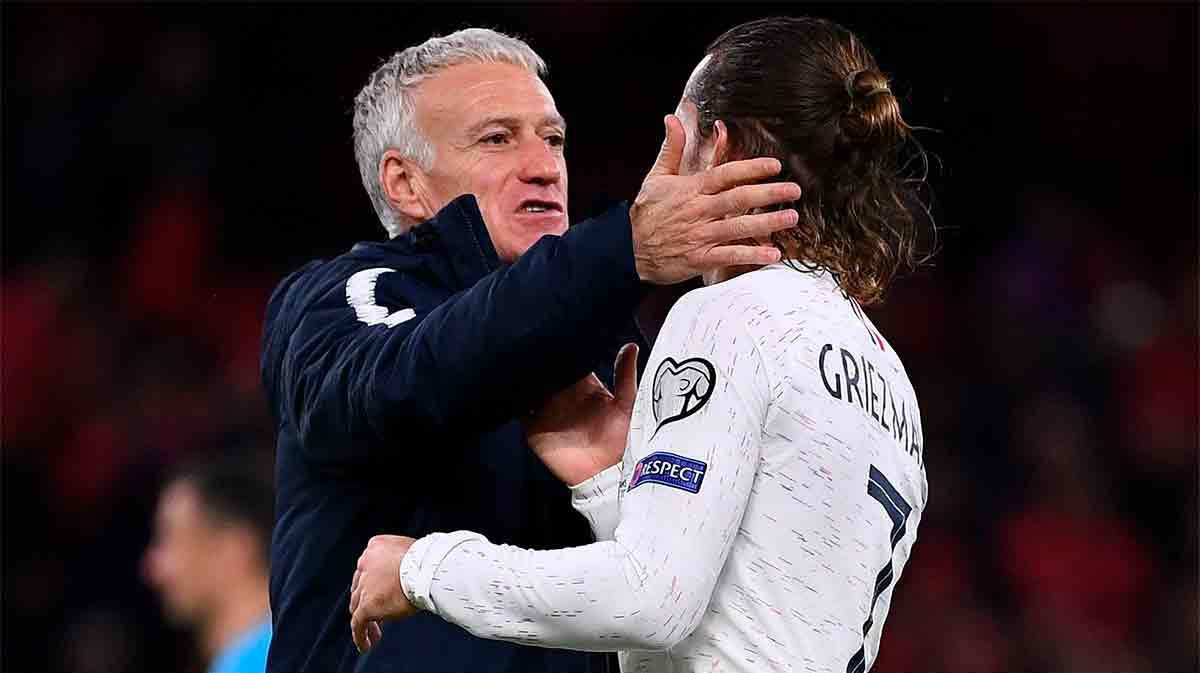 El dardo de Deschamps a Koeman sobre Griezmann