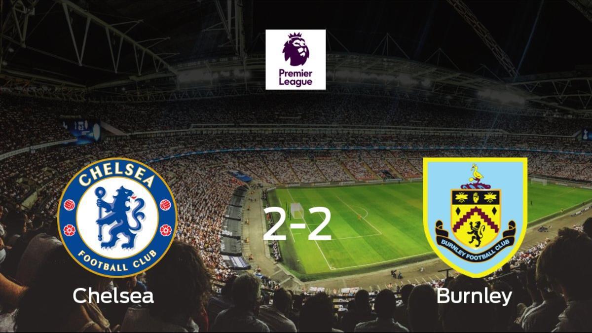 Empate, 2-2, entre el Chelsea y el Burnley