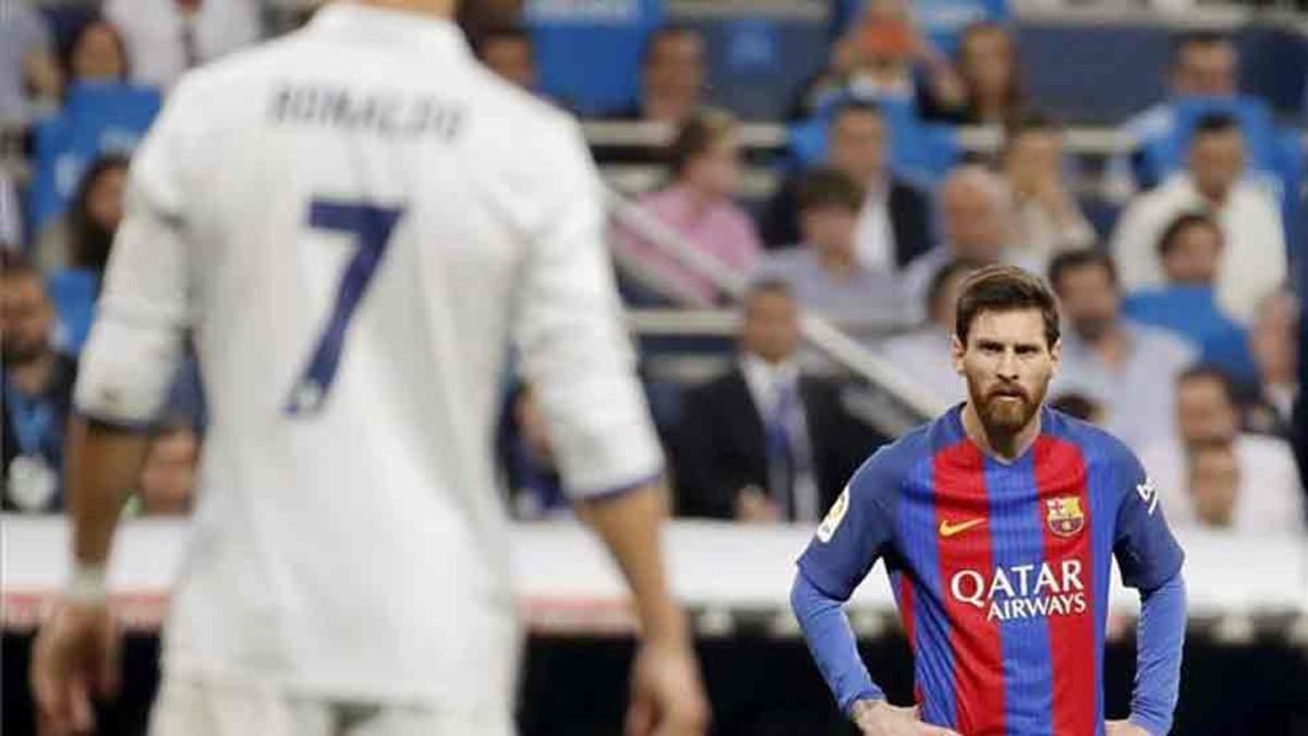 Messi y Cristiano Ronaldo fueron protagonistas en el clásico