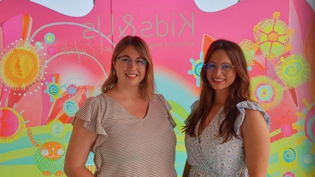 Miriam Pulido (directora) i María Aguilar (coordinadora acadèmica). | KIDS&US FIGUERES