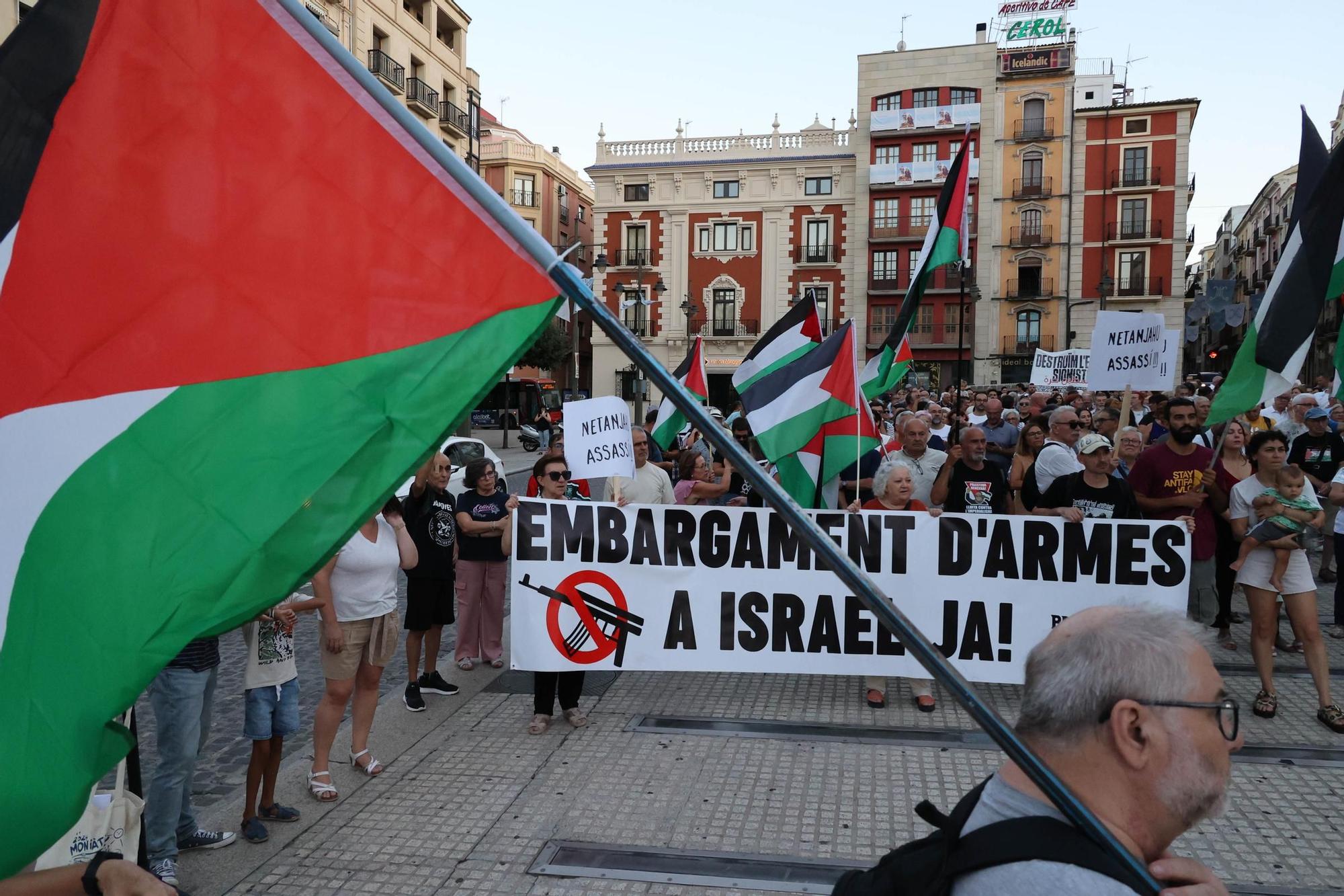 Concentración en Alcoy contra el genocidio en Gaza