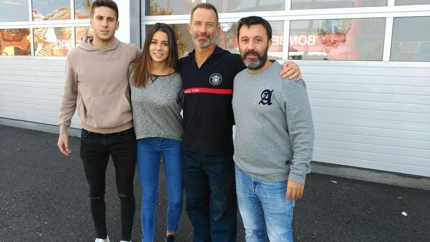 Martín Pitillas, Nerea Nandín, Miguel Ucles y Jorge Durán // Javier Pitillas