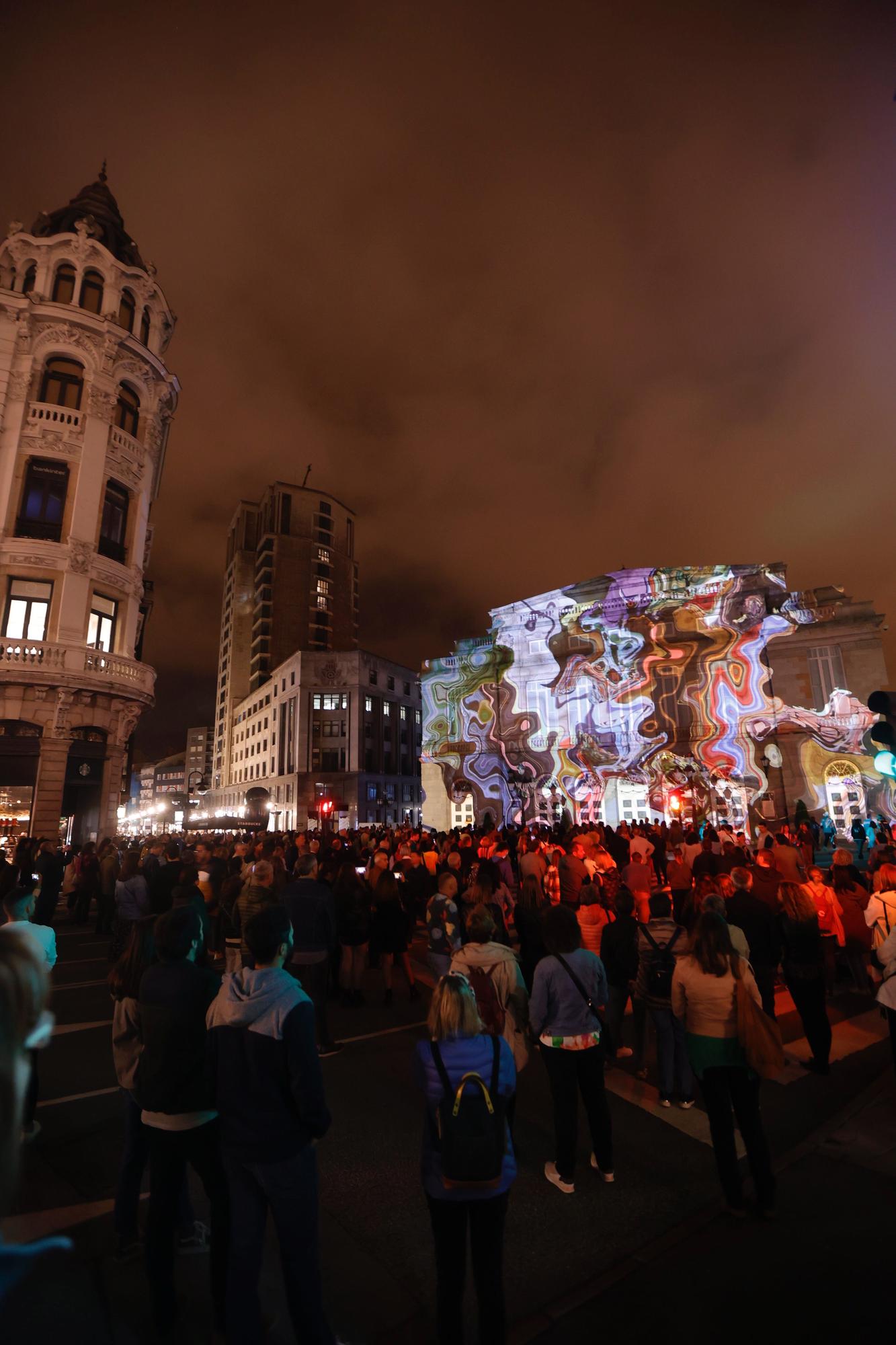 EN IMÁGENES: así fue la Noche Blanca de Oviedo 2022