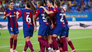 Liga F: FC Barcelona - Betis, el partido de despedida de Sandra Paños, Mariona Caldentey y Jonatan Giráldez, en imágenes