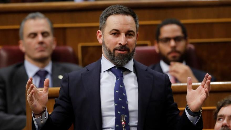 Santiago Abascal, líder de Vox.