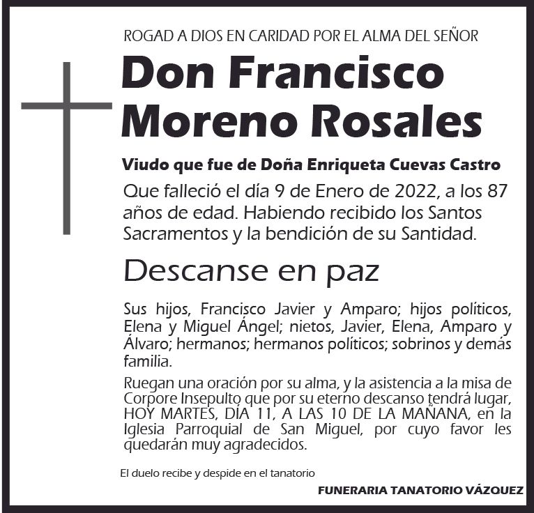 Francisco Moreno Rosales